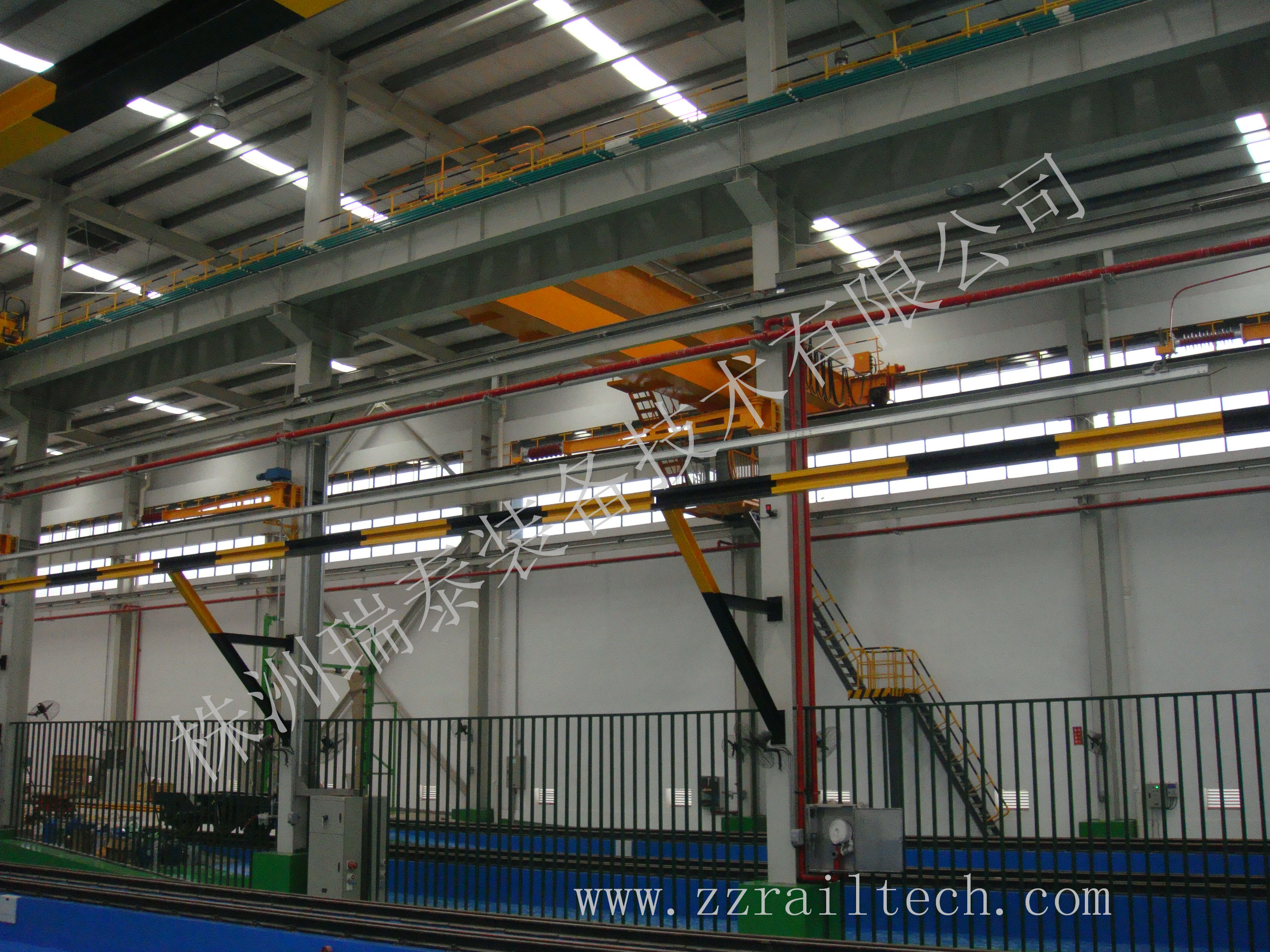 株機(jī)公司動車調(diào)試廠房 (2)